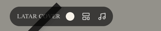 Kontrol latar, layout, dan musik cover